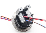 CUT 1/14 360 Degree Rotating Oil-electric Hybrid Slip Ring Rotating Inner Gear Base for 1/14 RC Hydraulic Excavator Chassis DIY