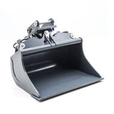 CUT 1/14 914/920 RC Excavator Metal Hydraulic Adjustable Angle Wide Bucket