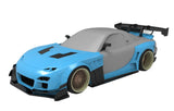 1/24 RX7 Rc Drift Car Shell FD TCP Build V3 3d Print Op Parts for Tamiya