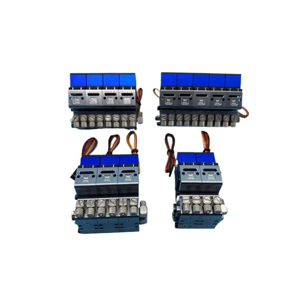 Devil Model Rotary Column Hydraulic Reversing Valve WITH Medium Oil Return Function for 1/12 Rc Hydraulic Excavator