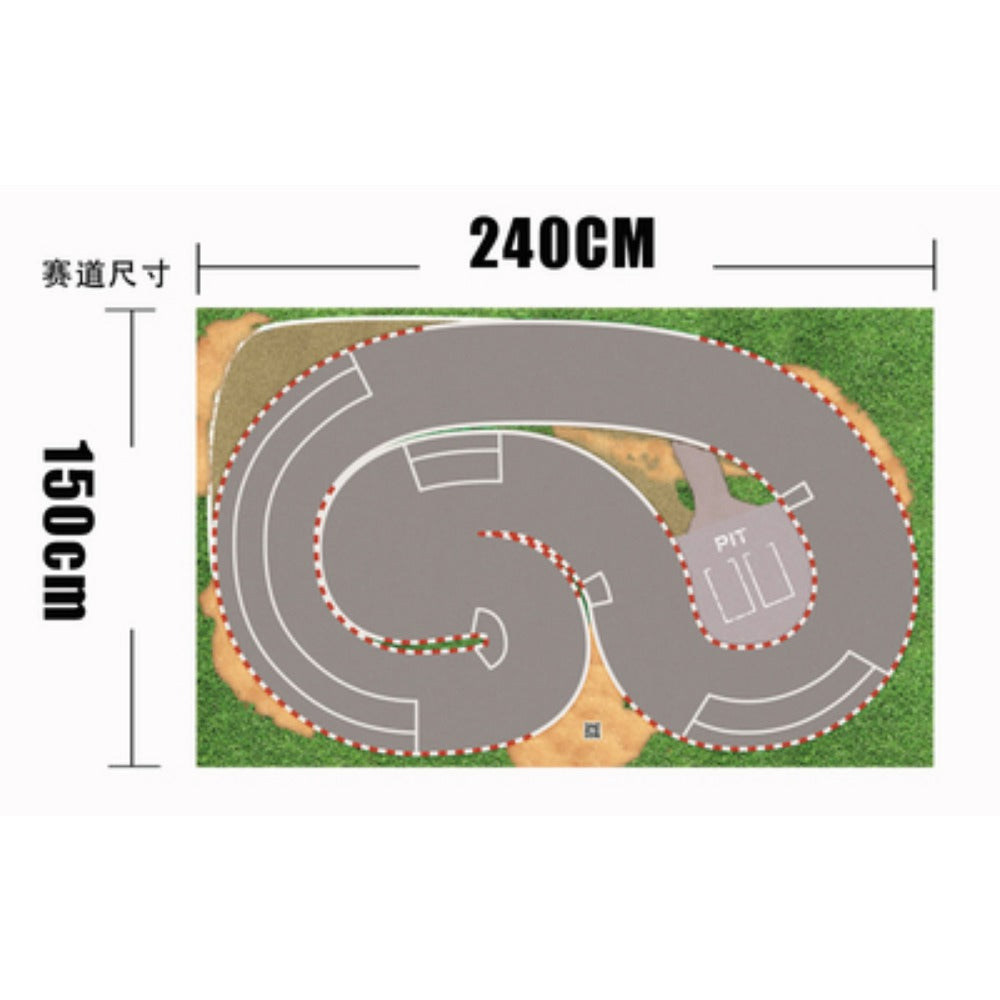 Gld Remote 1/28 MINI-Z DRZ2 GLD BMX Remote Control Drift Car Track Floor Mat Track ...