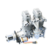 NGH GF60i2 Linear Double Cylinder 4-stroke 60CC Gas Engine for RC Airplane