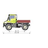 1/35 Unimog U530 3d Printed Static Modified Dynamic RC Climbing Car RTR