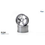 CAPO CD15829 GTR R34 1/8 RC CAR NISMO Metal Wheel 4PCS