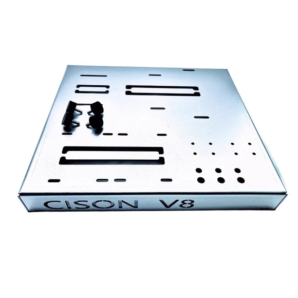 Cison V8 Engine Spark Plug Water Tank Base Air Filter Accessories