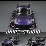 TG SUPER UNIRC TGS RAN 1/24 RWD Brushless External Rotor Motor 911 S13 Q Version RC DRIFT CAR RTR