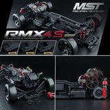 MST RMX 4 S PRO 1/10 RWD RC DRIFT CAR kit 532217