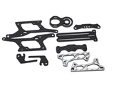 LS Studio LSD Mono LSDM 1/24 RC DRIFT CAR Original Gear, Belt, Drive Shaft, Wheel Cup, Tie Rod Repair Parts Collection