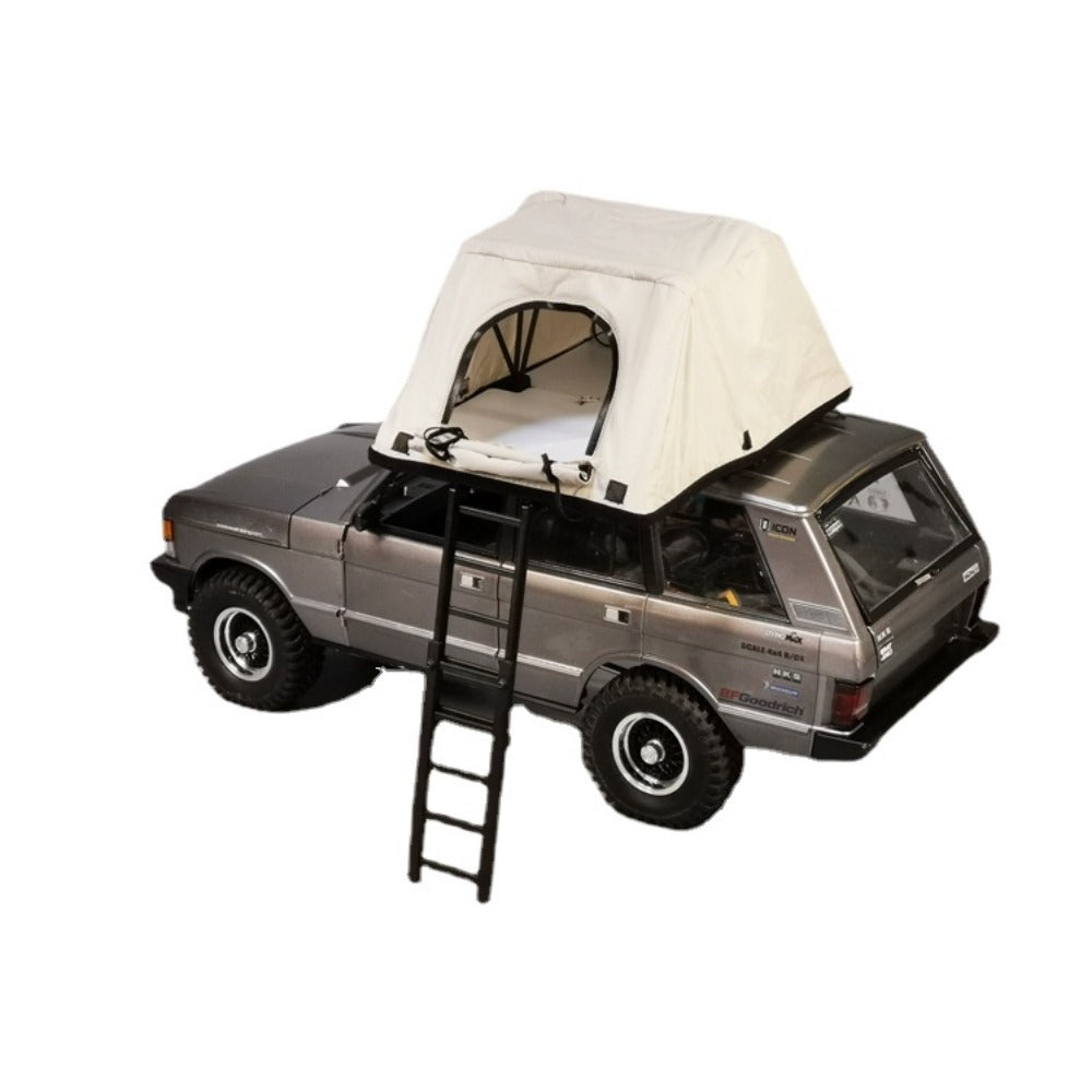 range rover roof tent Folding Roof Tent Model For 1/10 Rc Crawler Car – VAJJEXRC
