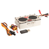 TWOLF M715 1/8 RC Pickup Integrated Metal Housing SENSE Dual-speaker Sound System