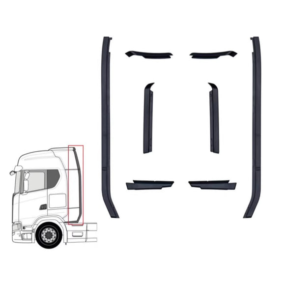 1/14 Tamiya 770S 56368 Rc Tractor Tail Plastic Side Strips 770-K20