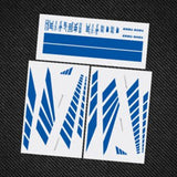 1/10 1/24 GTR R34 RC DRIFT CAR SHELL STICKER SC1636