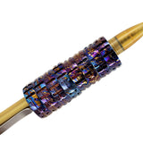 Colored Titanium Tritium Tube Ring Self-luminous for 25 Years