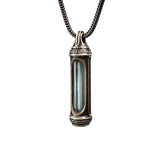 Tritium Self-luminous 25 Years Sterling Silver Handmade Necklace