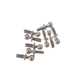 10Pcs 4.3xM3X6mm Stainless Steel Ball Head Screw for 1/10 Rc Drift Car DIY