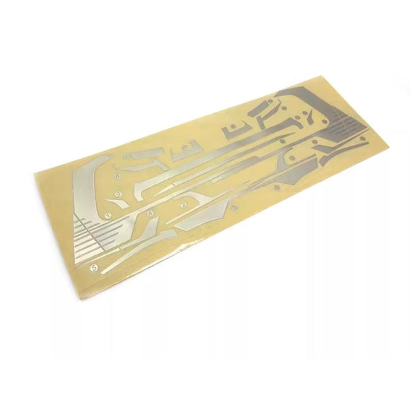 1/14 Tamiya FH16 750 Rc Tractor Metal Sticker Set D106