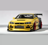 1/10 1/24 GTR R34 RC DRIFT CAR SHELL STICKER SC1995