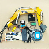HUINA 580 RC Excavator Upgrade Hydraulic Pump Integrated Oil Tank Parts System