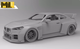 1/24 ZACOE M2 G87 RC DRIFT CAR 3D Printed Car Case KIT