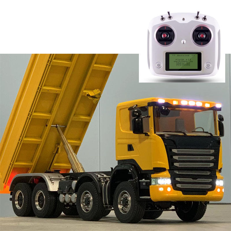 1/14 TAMIYA Remote Control Scania 8X8 Dump Truck RTR – VAJJEXRC