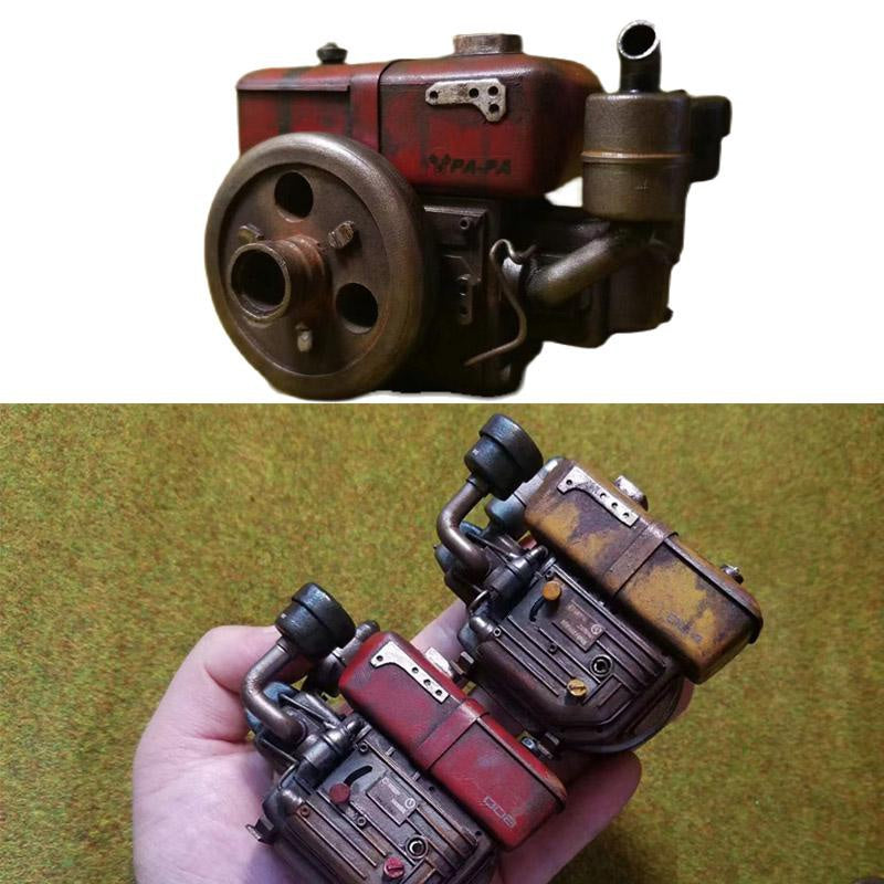 Micro Diesel Enginene Plastic Model for 1/10 Remote Control Climbing ...