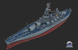 CY MODEL CY103PRO 1/350 USS BB-38 Pennsylvania Professional Version w/soldier Battleship MODEL KIT