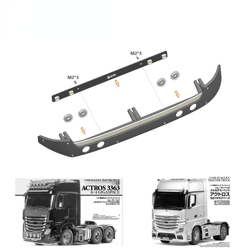 KG - Dachlampen für Tamiya Hauler, Variante B KG - Dachlampen für Tamiya Hauler, Variante B