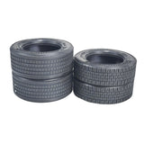 JXmodel 1/14 Tamiya Rc Tractor European 73mm Wide Narrow Rubber Tires 1 Pair