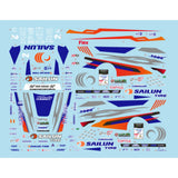 1/24 S15 D1 GP TEAM SAILUN TIRE Rc Drift Car Painting Water Transfer Sticker