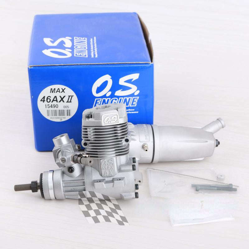 OS Engines 46AXII ABL 46 Glow Engine with Muffler 46AX Gasoline
