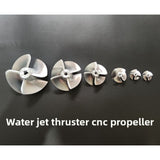 CNC Aluminum Alloy 40/60 80/100mm Propeller for Pulp Pump Jet Propulsion