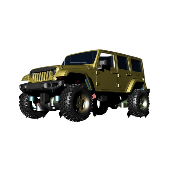 1/64 Wrangler 3D Printed RC Climbing Car KIT RTR