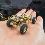 MDR 1/64 4WD MINI RC CAR Brass Chassis MDR-01 KIT