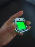Titanium Alloy Tritium Signal Light Keychain Self-luminous for 25 Years