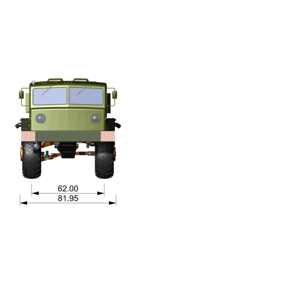 1/35 Maz537 Rc Military Truck Static Modification Assembly Climbing ...