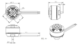 Kabolite K350 K970 1/14 Rc Excavator Repairing The Drive Wheel Motor 2208-800kv