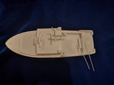 1/32 Fishing Boat 3D Printing SLA Resin Assembly RC Model Ship Boat DIY KIT