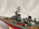 1:300 Us Missouzi RC Battleship Boat Model Finished 90cm Length RTR