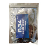 CAPO 1/8 R34 GTR RC CAR  Light Set Car Logo Pulley Fixed Rod OP PART