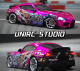 UNIRC TG SUPER TGS ULTRA 1.5 1/24 Brushless External Rotor RWD RC DRIFT CAR RTR