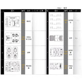 CAPO Cub2 1/18 Rc Car Original Plastic  Parts Wipers Rearview Mirrors Roof Glass Central Control Interior