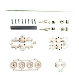 15T Brass  Axle for 1/87 1/64 Static Model Conversion To Dynamic RC