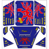 CAPO QUEEN CD1582X 1/8  Remote Control Climbing Car Body Sticker