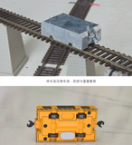 MTC HO Proportional, Electric Track Clean Alloy Train with Counterweight