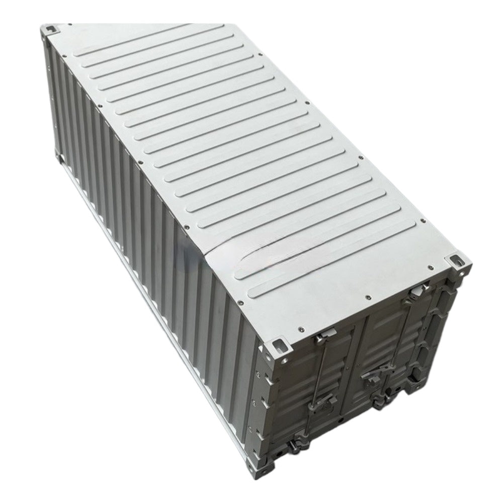In Container Cnc 1/14 20 FT CNC Aluminum Container with Interior for 1/14 Tamiya Lesu Rc ...