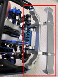 Ma racing 1/24 DMA Rwd Rc Drift Car Op Cnc Aluminum Alloy Eyebrow Rear Fin Spoiler Titanium Alloy Roll Frame