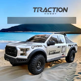 TRACTION HOBBY KM F150 1/8 Raptor F150 Pickup BRUSHED Remote Control Car  RTR