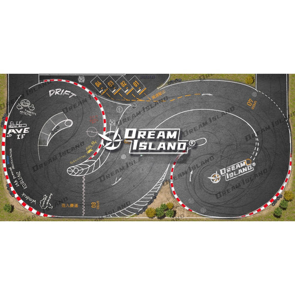 DreamIsland 1/24 RC DRIFT CAR Map Track 1.2x1.5M 2.2x1.5m 3x1.5M