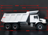 JDMODEL JDM-180 1/14 6x6 RC Hydraulic Dumper Truck RTR