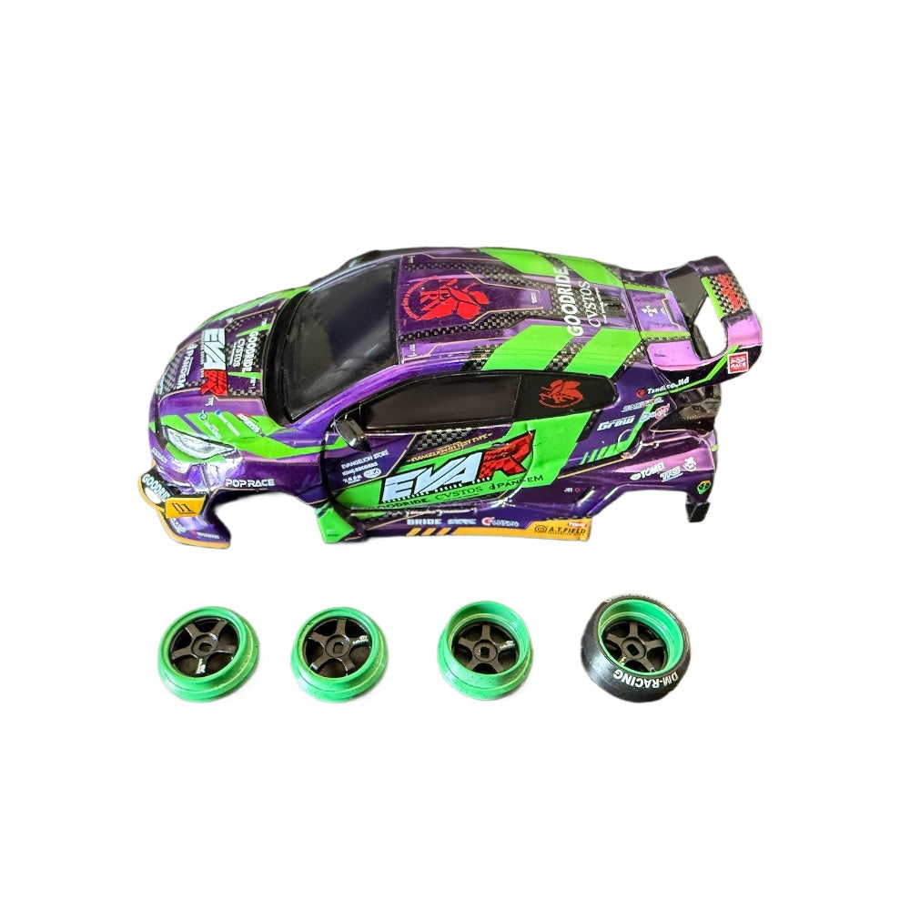 DMRACIN NEZ 1/64 RC DRIFT CAR Split Alloy Wheel Tires – VAJJEXRC